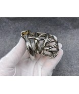 65mm/2.56inch Length Male Chastity Kink Shape with Hinged Base Ring - $50.00+
