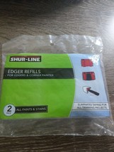 2pk Shur-Line Paint Edger, Flat &amp; Corner Trim Painters Replacement Refil... - $9.78