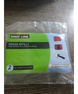 2pk Shur-Line Paint Edger, Flat &amp; Corner Trim Painters Replacement Refil... - £8.77 GBP