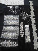 10 Dressmaker&#39;s FORMAL Beads Pearls Rhinestones Sequins APPLIQUE EMBELLI... - $49.00