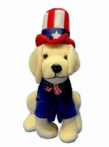 Raising Canes Plush Puppy Dog Uncle Sam 4th of July Stars &amp; Stripes 2019 - $5.82