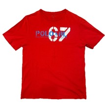 Vintage Polo Ralph Lauren T Shirt Men&#39;s XL Single Stitch Y2K 67 Graphic - $1,111.87 MXN