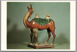 Tomb Figure Camel Postcard Chinese T&#39;ang Dynasty Portland Art Museum OR ... - £4.27 GBP