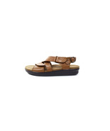 $179 SAS Sandals Size 11 Caramel Brown Leather &#39;HUGGY&#39; Sandals *PRIMO* 1... - £70.00 GBP