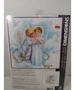 Dimensions Counted Cross Stitch Kit Angel Kisses 35134 opened package no... - £15.54 GBP