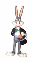 Bugs Bunny Magician Pulling Carrots From Top Hat Mini PVC Figure Applaus... - $4.87