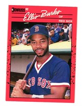 1990 Donruss #228 Ellis Burks Boston Red Sox - £2.31 GBP