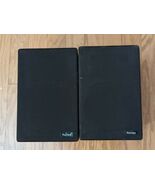 Paire Lot De 2 Harvard Modèle 500 Haut-Parleurs En Chêne Étui - Actif - $103.94