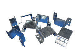 (16) BOLT ON STAKE TRAILER POCKETS 11 ga ZINC PLATED STEEL 1000105 - $1,105.76 MXN