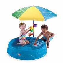 Step2 Play &amp; Shade Pool, Kids Activity Pool with Umbrella, Summer Outdoo... - £99.41 GBP