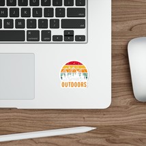 Great Outdoors Sunsets &amp; Mountains Die-Cut Stickers - Customizable Blank Sticker - £10.53 GBP+