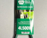NAPA Garden 4L500W FHP Medium Horse-Power V-Belt 4L 1/2&quot; X 50&quot; NEW - $27.71
