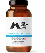 Momentous Magnesium Threonate Capsules, 90 CAPSULS ONE bottles EXP 02/25 - $17.60