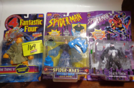 Lot of 3 marvel figures: Venom, The Thing, and Hydro-Man - $51.43
