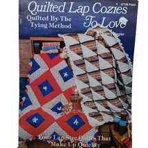 Quilted Lap Cozies Pattern Book By Nancy Ziegler Four Lap Size Quilts Tying - $7.85