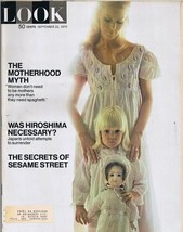 ORIGINAL Vintage September 22 1970 Look Magazine Sesame Street Secrets - £15.61 GBP