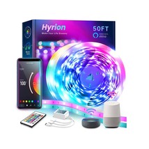 Hyrion - Smart LED Light Strip | Sound Activated Color Change With Alexa and Goo - £33.40 GBP