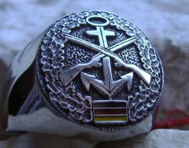 GERMAN ARMY MARINESICHERUNG RING MILITARY MARINE CORPS PIN SEAL [D36 STE... - $49.00