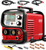 3 in 1 Synergic Welding Machine, Smart IGBT Inverter Large LED Display Gasless - £208.61 GBP