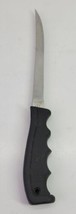 Vintage Buck 123 Fillet Knife Rubber Handle 6&quot; blade USA rare fish fishing - $33.85