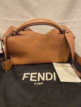 Authenticity Guarantee 
Fendi Bag Selleria Lei Two Way Brown Leather Han... - £1,723.41 GBP