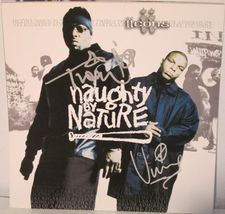 Treach &amp; Vin Rock Signed Autographed &quot;Naughty By Nature&quot; 12x12 Promo Photo - £48.36 GBP