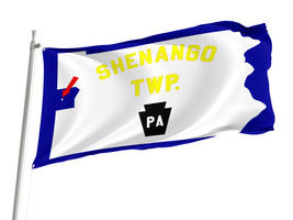 Shenango Township, Lawrence County, Pennsylvania Flag,Size -3x5Ft / 90x1... - $29.80