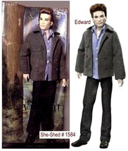 Twilight Saga - Ken As Edward Cullen Barbie R4161 By Mattel Nib - £28.27 GBP