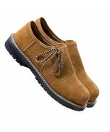 Oktoberfest Costume Shoes Suede Mens Bavarian German Leather Shoes Golde... - $67.99+