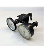 Marshall Town Gauge Set 0-100 PSI +0-140F Temperature 2 1/2&quot; Faces - $47.88 CAD