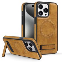 eprodeallsaperecommen For iPhone 15 PRO (Color: BROWN) Trendy Leather Fl... - $833.04 MXN