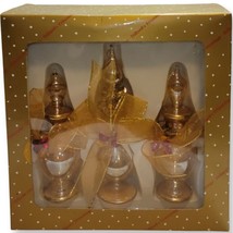 Dillard&#39;s Trimmings Box of 3 Christmas Tree Holiday Ornaments New, Flaw on Box - £19.91 GBP