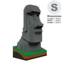 Moai Sculptures (Jekca Lego Brick) Diy Kit - £68.96 GBP