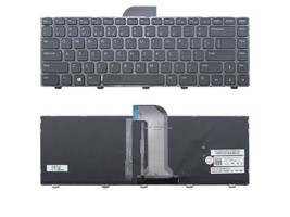 US Black Laptop Backlit Keyboard For Dell Inspiron 14 3421 3437 14R 5421... - $42.00