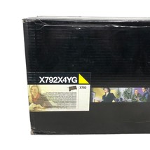 NIB Lexmark X792X1YG (X792X4YG) YELLOW TONER X792 SERIES Open Box - $55.69