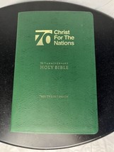 CFN Christ For The Nations 70th Anniversary Bible Living Tree Edition Green - £29.60 GBP