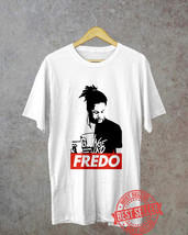 Fredo Santana Ilustration Men&#39;s T Shirt White - $18.99