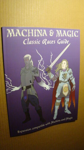 DUNGEONS DRAGONS - MACHINA &amp; MAGIC *NM/MT 9.8* CLASSIC RACES GUIDE - $15.30