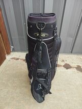 Ping Explore 4 Divider Golf Cart Bag Black/White w Raincover - $118.74