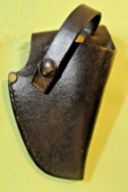 NEW HANDCRAFTED BLACK LEATHER UNIVERSAL RIGHT HAND RH HOLSTER - $21.38
