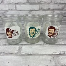 BAMA Champion Race Car Driver Series Jelly Juice Glasses Set of 3 Vintage  - $13.21