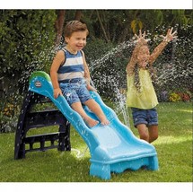2-in-1 Outdoor Slide/Water Splash Slide - £151.07 GBP