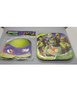 Teenage Mutant Ninja Turtles Masks/Plates (8 Ct) TMNT Birthday Party Sup... - €17,05 EUR
