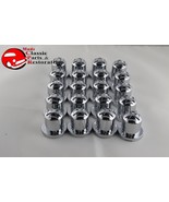 5/8 x 1 1/4 Push On Iron Cross Nut Bolt Lug Hex Covers Custom Truck Hot ... - $2,002.87