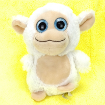 Nanco Cute White Big Eye Sheep Plump Plush Collection Cuddly Soft Toy 9&#39;&#39; - £9.51 GBP