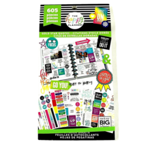 The Happy Planner Stickers Book Gold Star Quotes 605 Pieces - £14.41 GBP