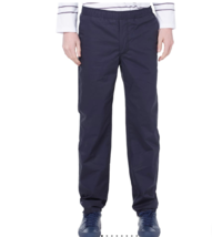 Our Legacy Relaxed Trouser Pant 50 Indigo Navy Top Cotton Casual Zip Fly... - $60.31