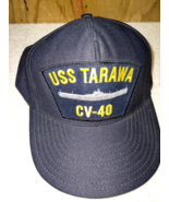 Of Slight Vintage An Excellent Condition USS Tarawa CV-40 Baseball Cap 1... - $219.33 MXN
