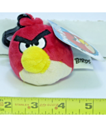 NWT Angry Birds Backpack Clip Stuffed Plush Keychain  Red, white and yel... - $20.26 CAD