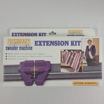 Ultimate Sweater Machine Kit 30 Needles Extension XXXL Afghans Instructi... - £31.93 GBP
